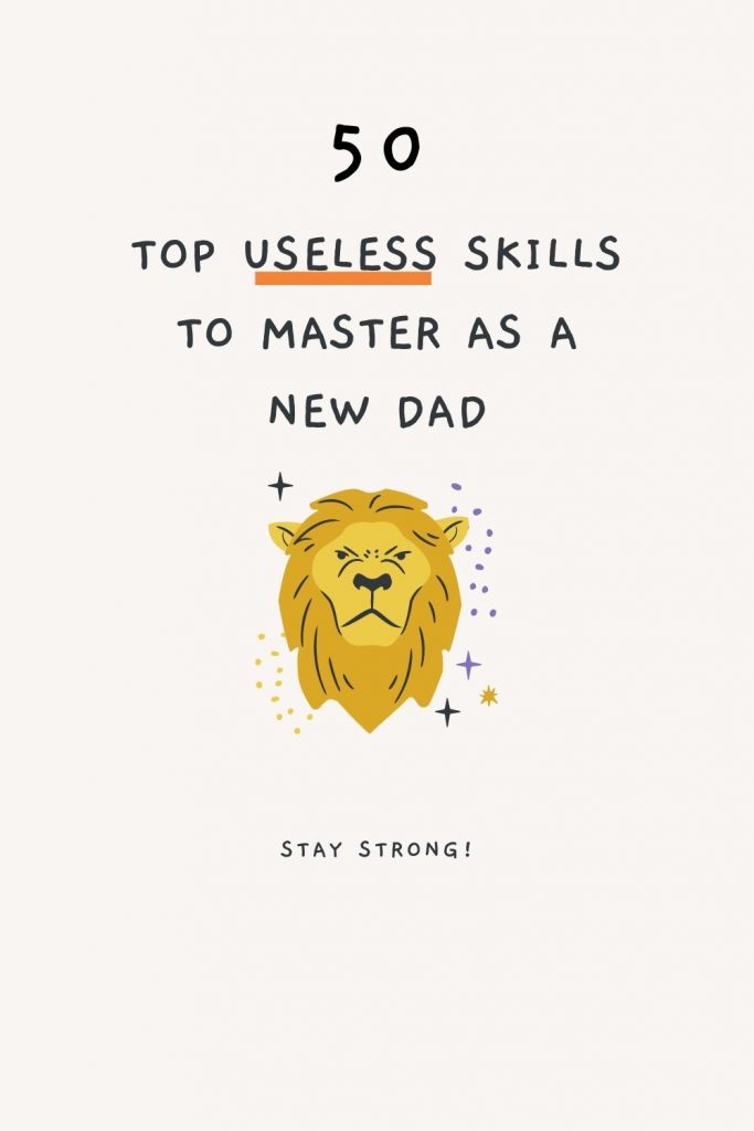 Cover image for post on skills to master as a new dad