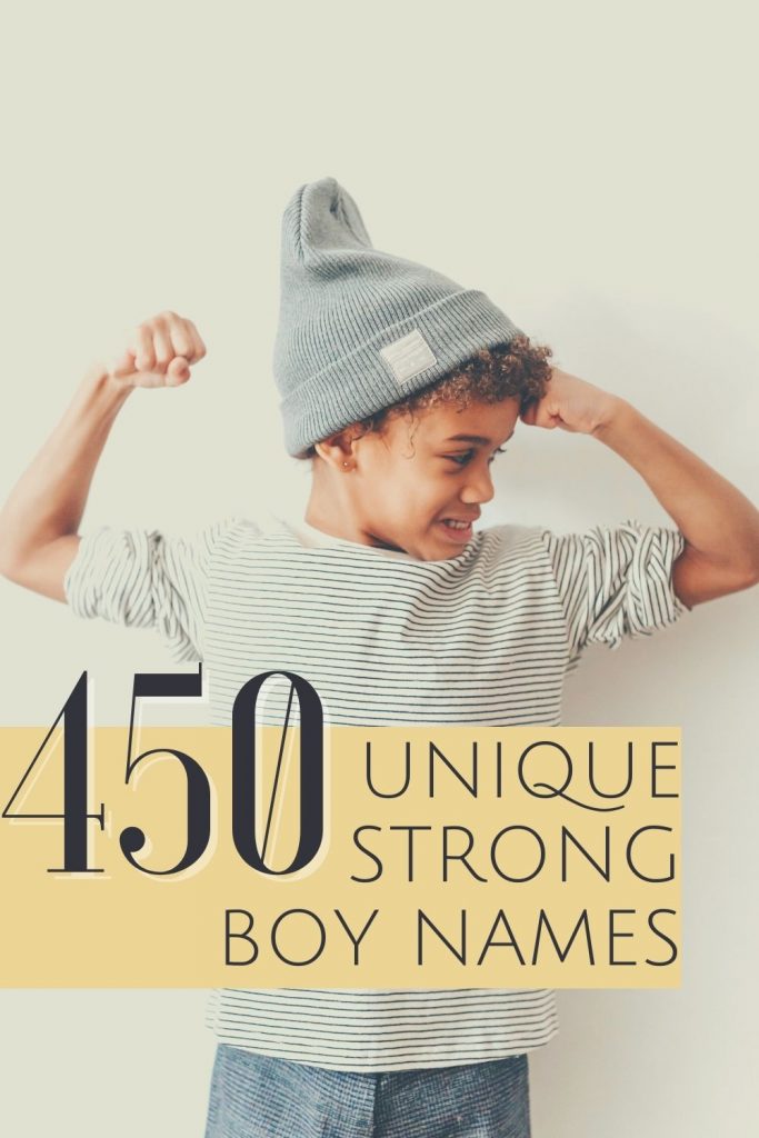 Cover image for unique strong boy names